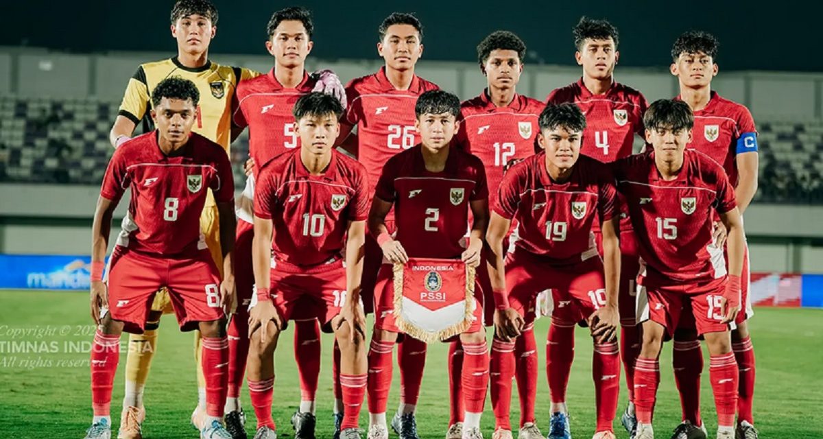 Timnas U-17 Indonesia Masuk Grup B Di Piala Asia U-17 2026