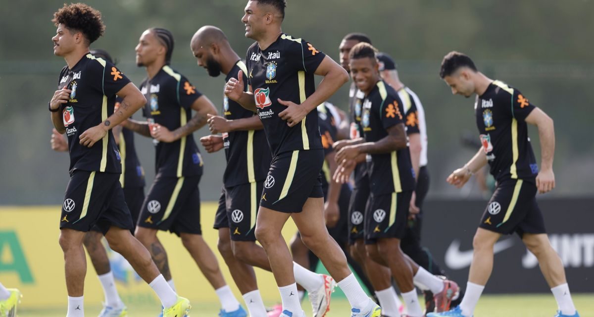 Skuad Brasil Gelar Latihan Tertutup Jelang Turnamen Besar