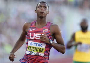 Pelari Erriyon Knighton Pecahkan Rekor 200m Waktu 19,65 Detik