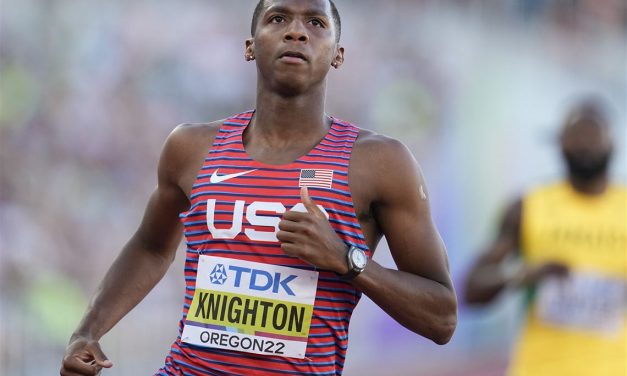 Pelari Erriyon Knighton Pecahkan Rekor 200m Waktu 19,65 Detik