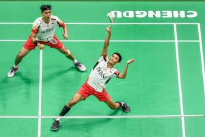 Bagas/Fikri Tekuk Wakil Dunia, Segel Tiket Babak Berikutnya