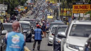 Jalur Puncak Bogor Terapkan Rekayasa Arus Hadapi Libur Panjang