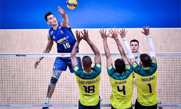 Bomber Italia Yuri Romanò Borong 22 Poin Saat Tundukkan Brasil