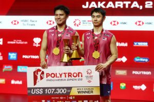 Goh Sze Fei/Nur Izzuddin Segel Mahkota Juara Ganda Putra