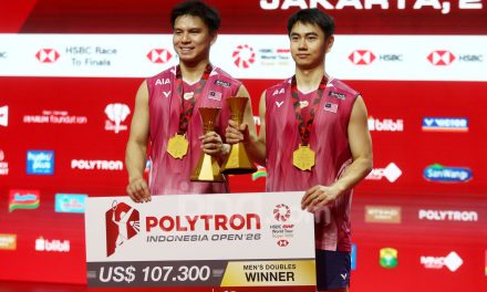 Goh Sze Fei/Nur Izzuddin Segel Mahkota Juara Ganda Putra
