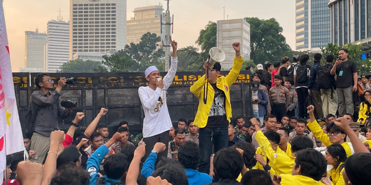 Aksi Demonstrasi Di Gambir, 547 Personel Gabungan Disiagakan