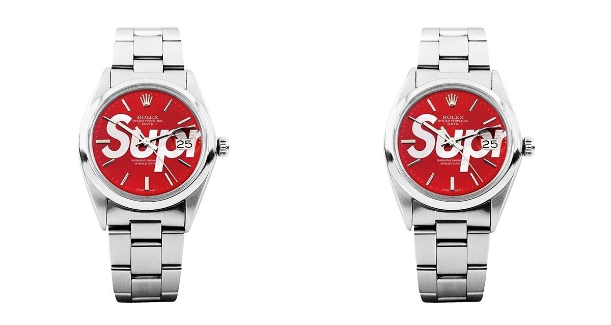 Jam Tangan Edisi Spesial Supreme x Rolex Curi Perhatian Dunia