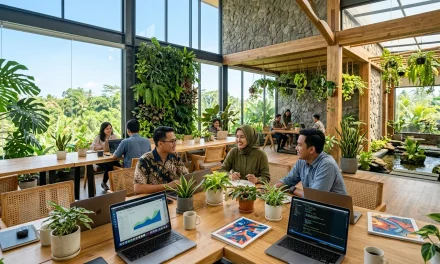 Solusi Biophilic Design Untuk Ruang Kerja Urban Makin Populer