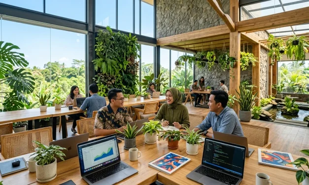 Solusi Biophilic Design Untuk Ruang Kerja Urban Makin Populer