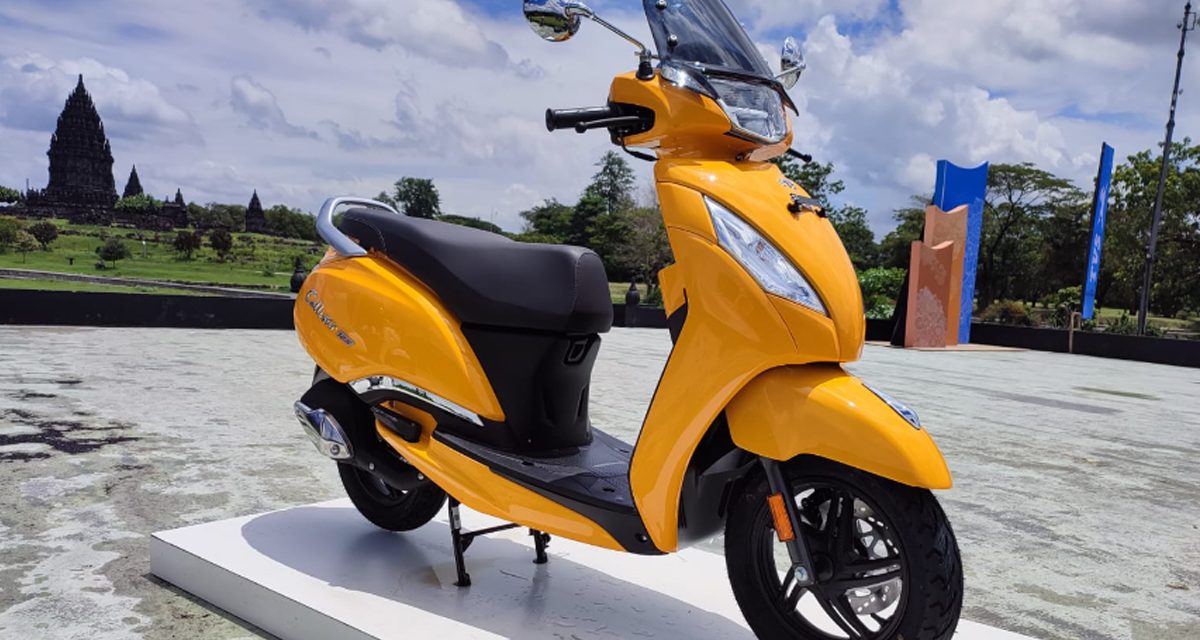 TVS Callisto 125 Retro Meluncur, Usung Fitur Isi Bensin Di Depan