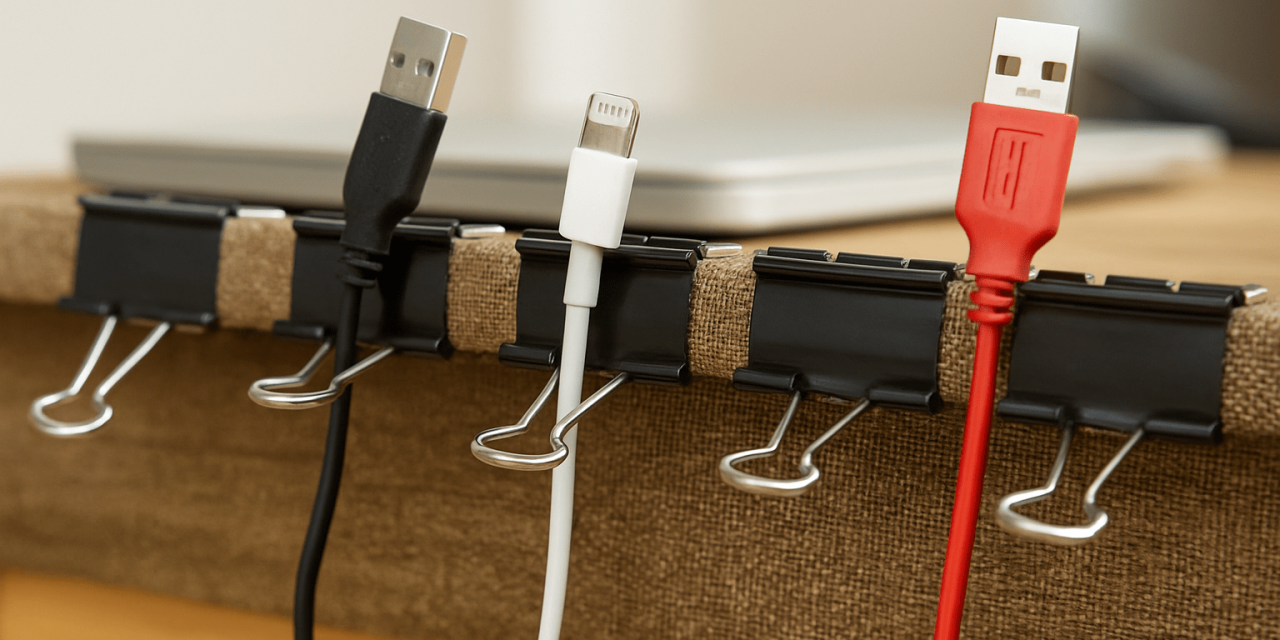 Hack Merapikan Kabel Charger Dan Headphone Yang Melilit