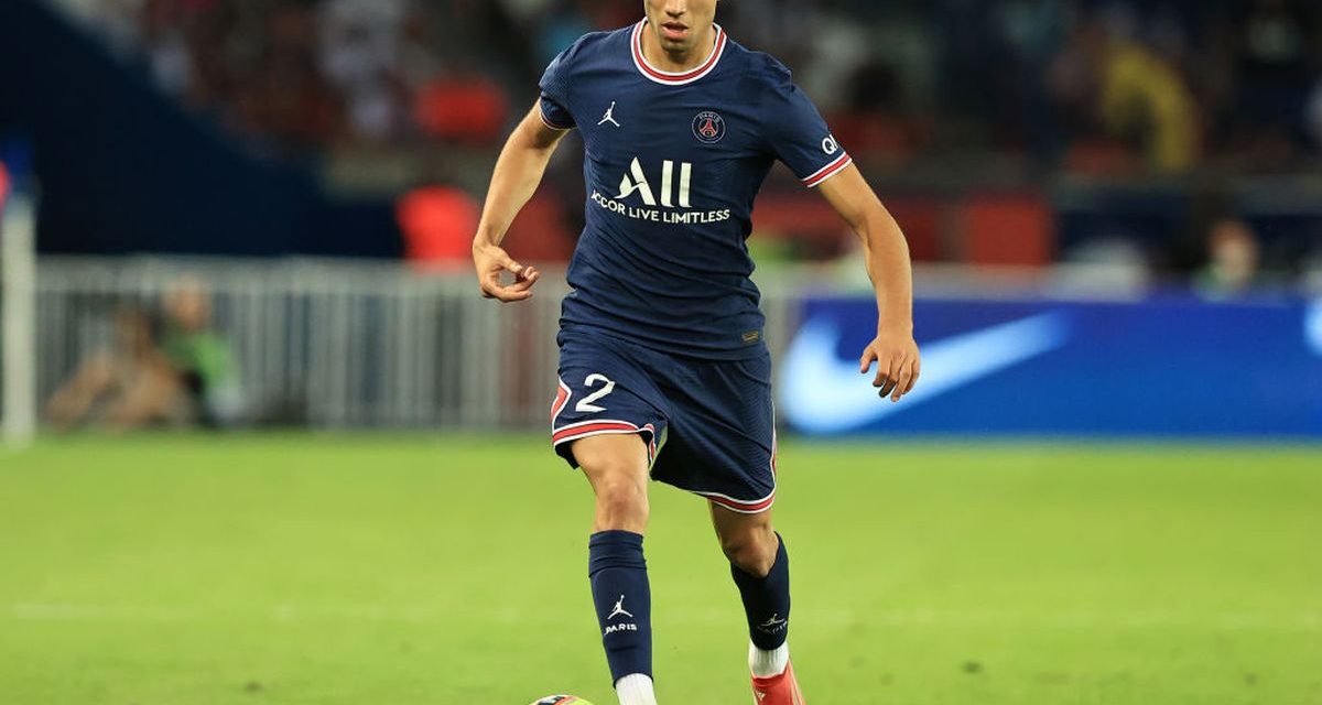 Kecepatan Achraf Hakimi Kuasai Sisi Kanan Paris Saint-Germain