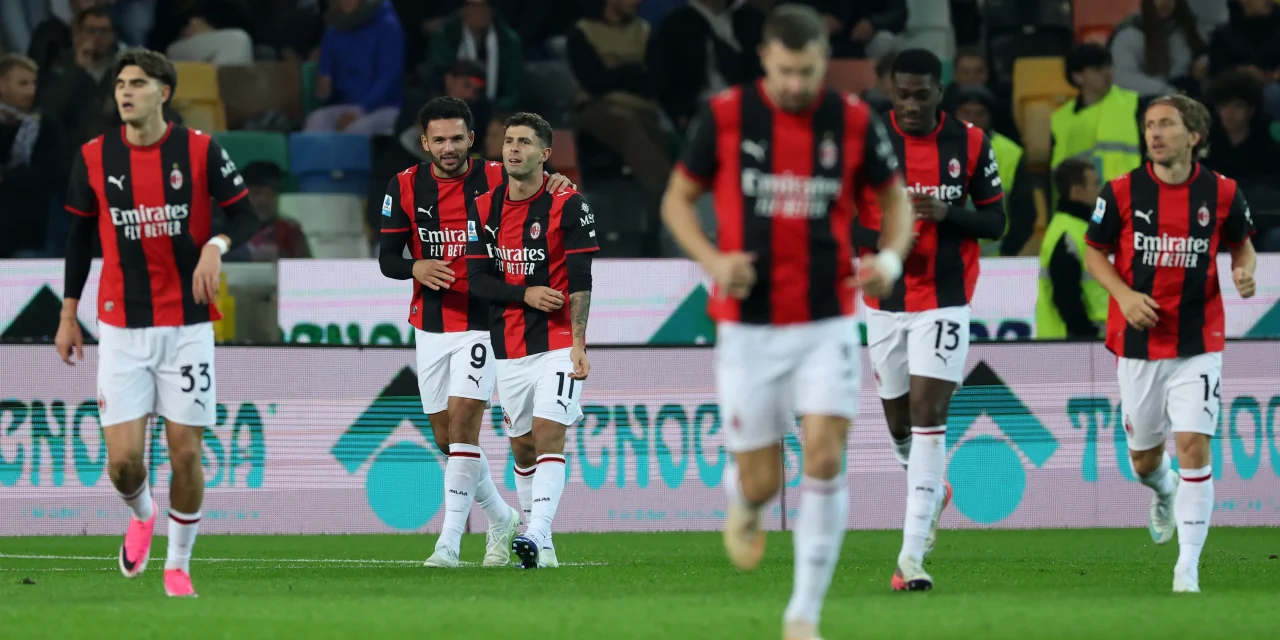 Aksi Christian Pulisic Dan Gol Athekame Bawa AC Milan Menang